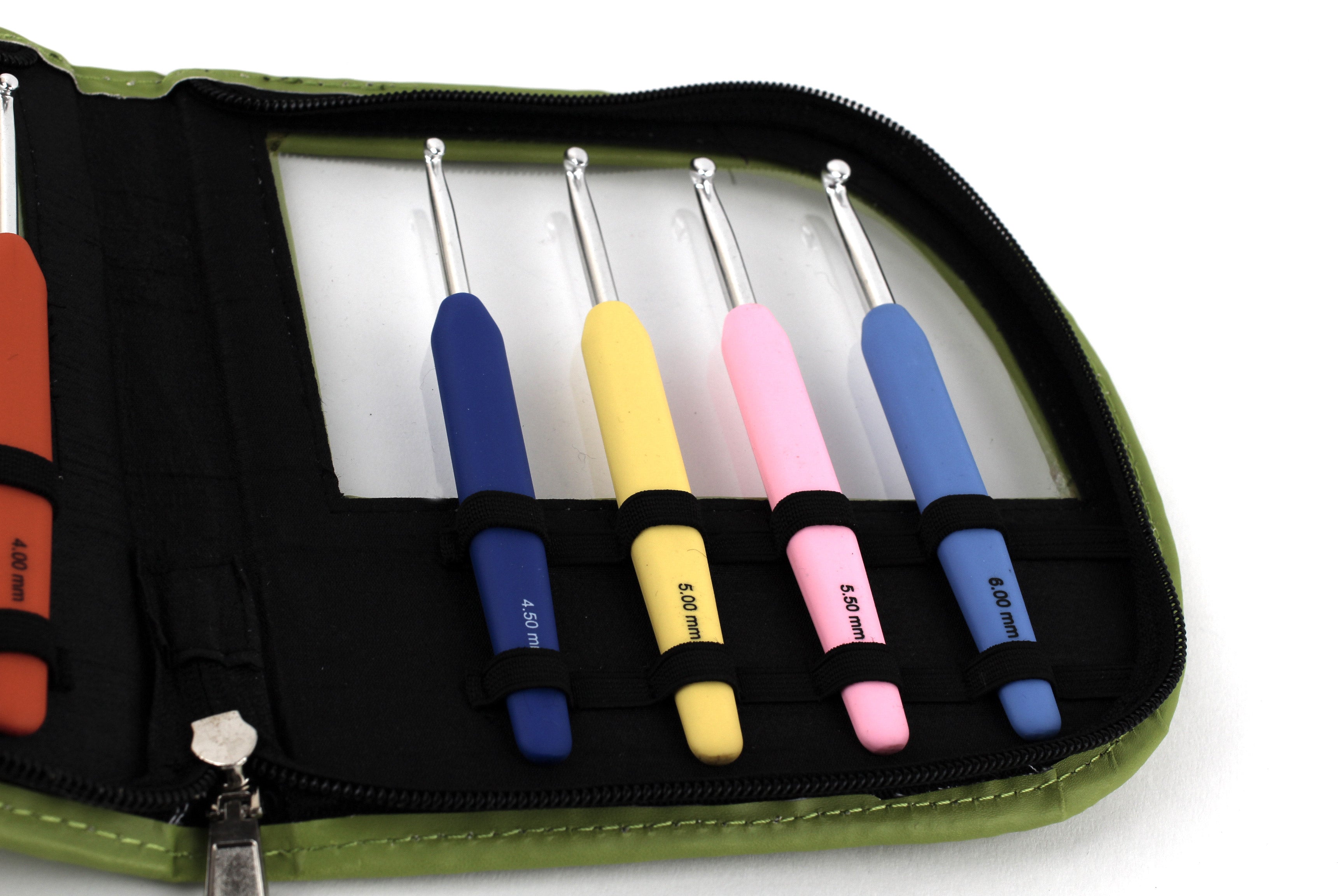 Knitpro WAVE Crochet hooks set (9pcs) SCYarn