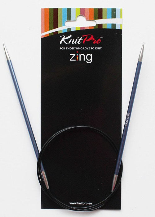 KnitPro Zing Fixed Circular Knitting Needles SCYarn