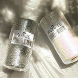 Metal Code knitting crochet yarn for making bag 550m