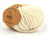 Nako Natural Wool Knitting Crochet Yarn [100g] SCYarn