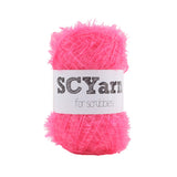 SCYarn for Scrubbers Each Skein Knitting Yarn 100% Polyester Mini Size (Rainbow) SCYarn