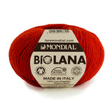 MONDIAL BIOLANA 100% Organic Wool Yarn [50g] SCYarn