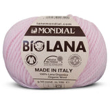 MONDIAL BIOLANA 100% Organic Wool Yarn [50g] SCYarn