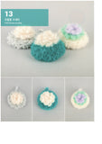 Frill Flower Scrubby Pattern SCYarn